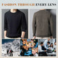 🎁Christmas Specials 50%OFF - Men's Warm Cozy Lined Crewneck Top-7