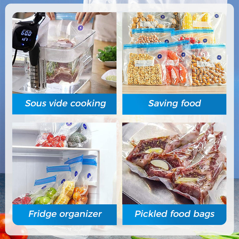 💥Kitchen Vacuum Sealer Bag Set-12