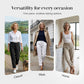 🌸Women's Elastic Waist Cotton Linen Casual Pants