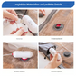 🧳   Pack of 6 Compression Bags for USB Electric Vacuum Cleaner – Space-Saving Storage, Airtight Seal, Reusable & Durable 🌀-7