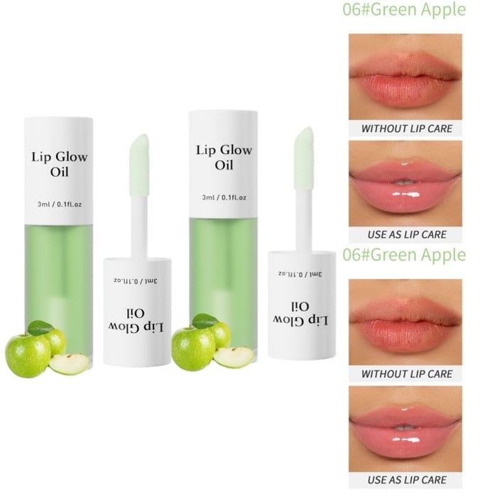 ⏳2026 NEW YEAR BUY MORE SAVE MORE✨ONLY ￡9.99!!!💋Tinted Lip Glow Oil - For Lush, Hydrated Lips with a Natural Glow! 💖-41