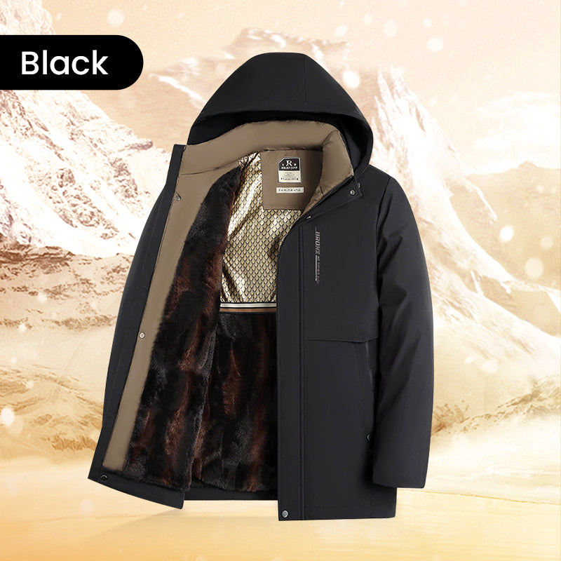 ✨New Arrival✨Men’s Thermal Hooded Parka Coat-8