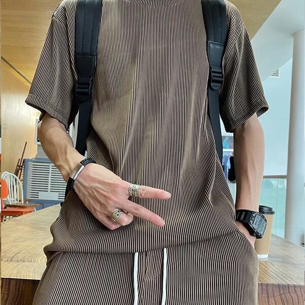 🔥Hot Sale 51%OFF🔥Ice Silk Men's Casual Suit-7
