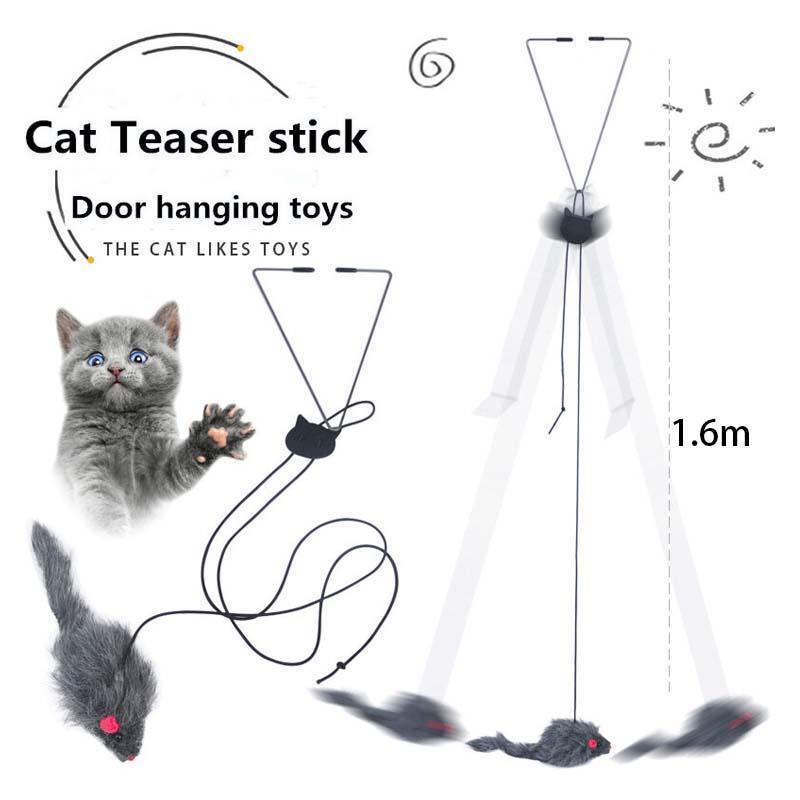 🔥Clearance Sale🔥Hanging Cat Scratch Mouse-1