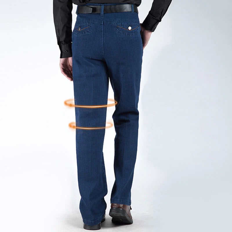 🔥Hot Sales - 47% OFF🔥Men's High Waist Straight Cut Jeans-11