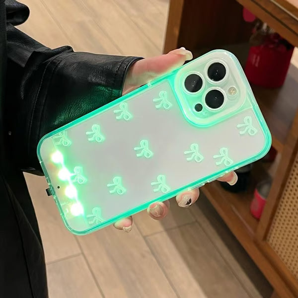 🏆HOT SALE 49% OFF - 📱Vibrant LED Bowknot Phone Case-2