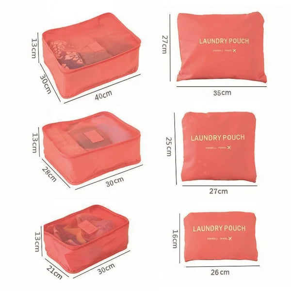 6-piece Portable Luggage Packing Cubes（49% OFF）🔥Free shipping for two pieces-5