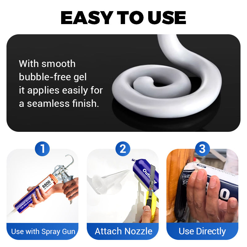 🔥2025 New Upgrades🔥Waterproof Silicone Sealant for Indoor & Outdoor-9