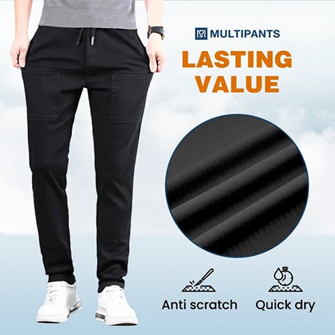🔥Hot sale 50%off  👖MultiPants – High Stretch Multi-pocket Durable Cargo Pants-5