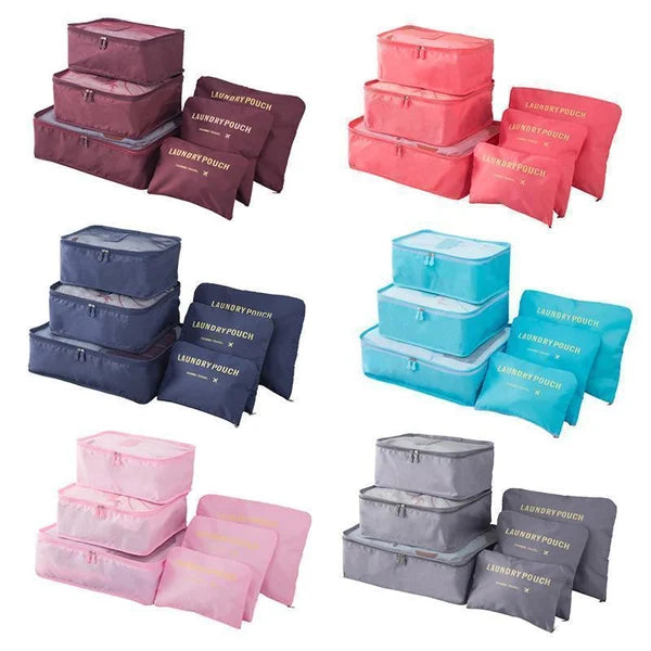6-piece Portable Luggage Packing Cubes（49% OFF）🔥Free shipping for two pieces-6
