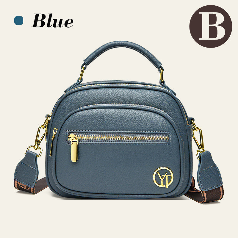 👜 New Arrival-✨Classic Multifunctional Compartments Adjustable Wide Shoulder Strap PU Leather Crossbody Bag-16