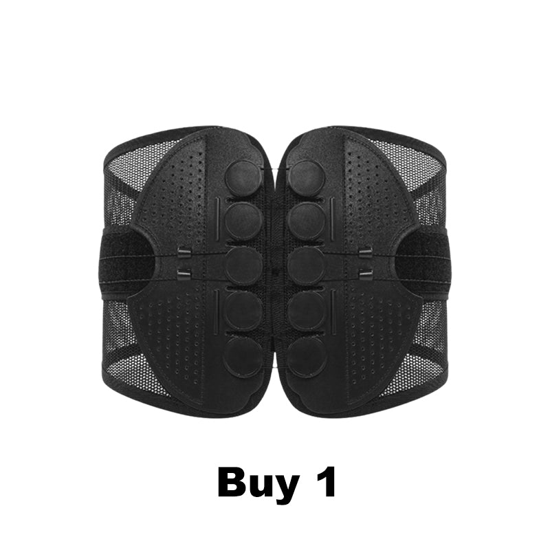 Adjustable Lumbar Support Belt Lower Back Brace-8