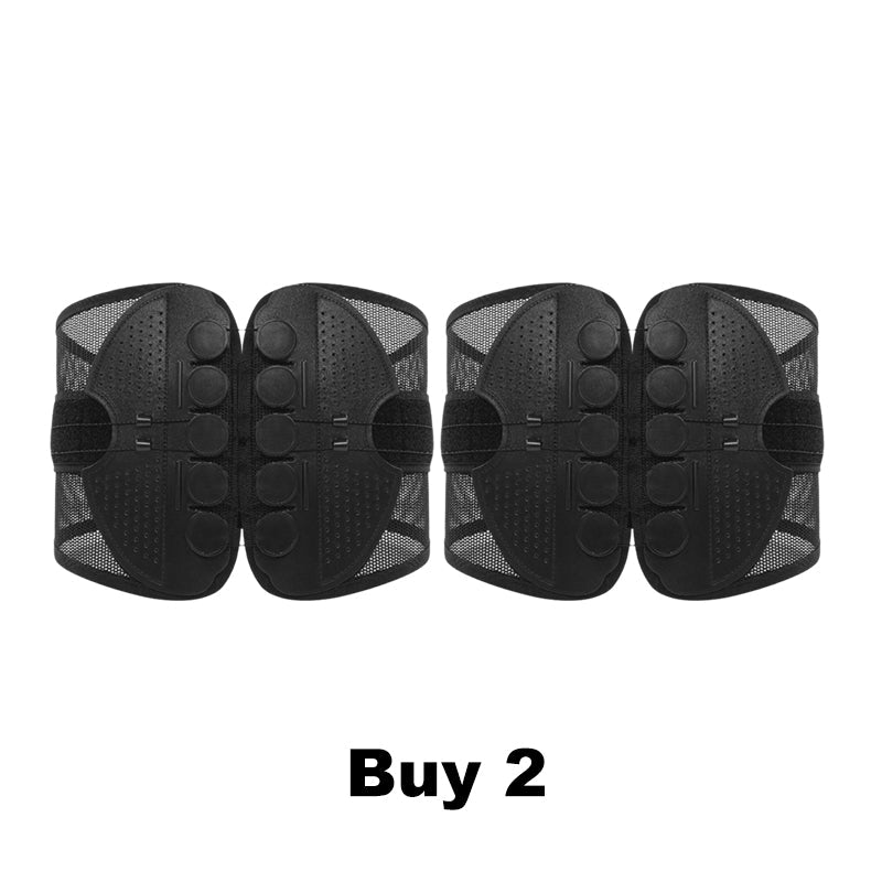 Adjustable Lumbar Support Belt Lower Back Brace-9