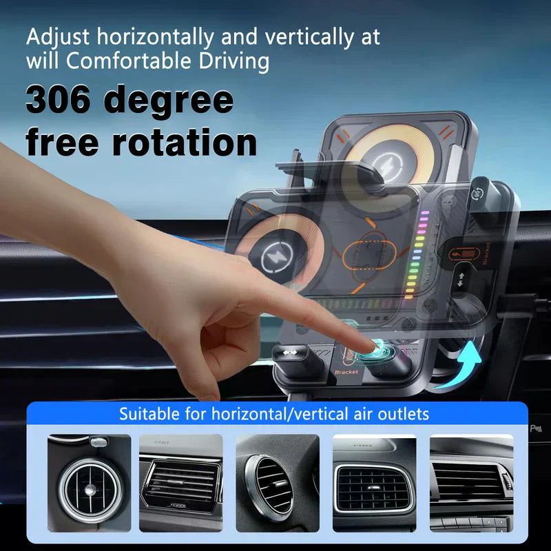 📱New Wireless Fast Charging Car Mount-1