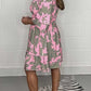 👗New for 2024👗Women's Stylish Casual V-Neck Dress with Elastic Waist-1