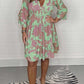 👗New for 2024👗Women's Stylish Casual V-Neck Dress with Elastic Waist-3