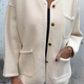 ✨Simple Temperament Metal Button Short Coat for women-1