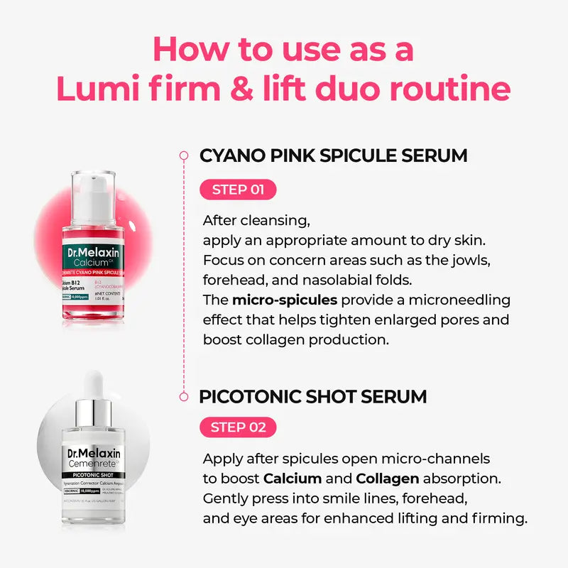 [Dr.Melaxin Official] Spring Glow Skincare Set best collection for Pore Care & Blemish Fading with Exfoliating-4