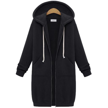 🔥 2026 Fall New Arrival Women’s Cozy Zip-Up Hoodie – 🍂Casual Everyday Layering Jacket