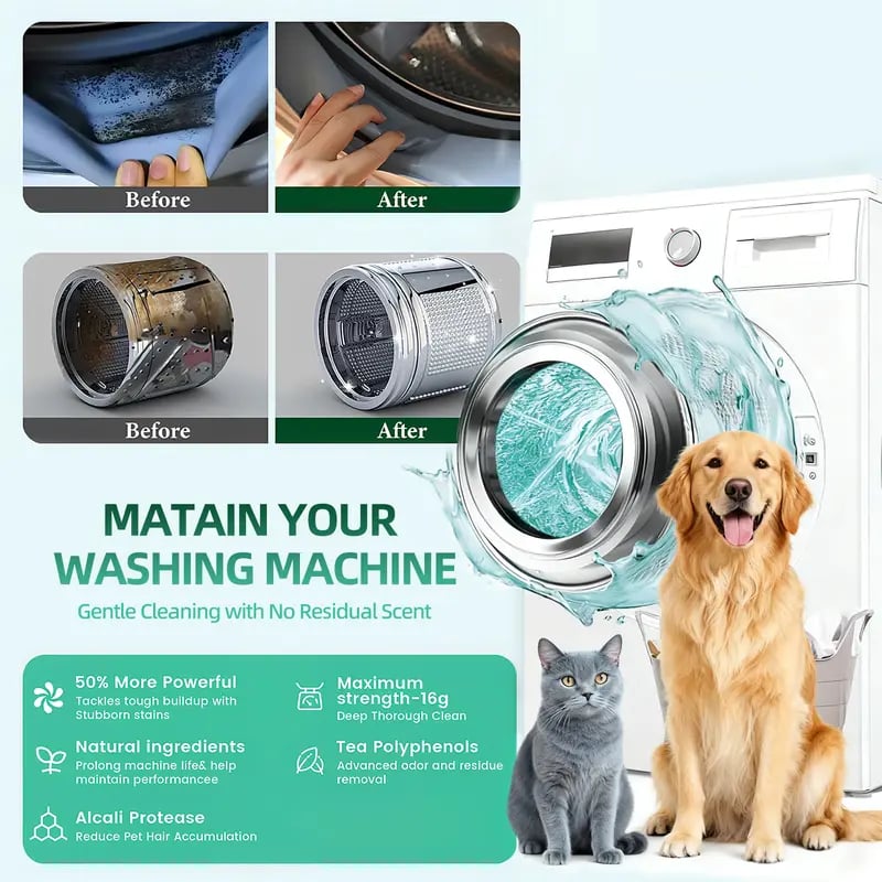 🖤Time-Limited Special 40%OFF🖤Eco-Friendly Washing Machine Cleaner-4