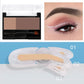 🌸 Two-Color Eyebrow Powder Palette & Adjustable Stamp