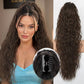💜 LAST DAY PROMOTION - 50%OFF💜Curly Wavy Frizzy Hair Extension with Ponytail-16