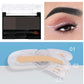 🌸 Two-Color Eyebrow Powder Palette & Adjustable Stamp