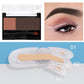 🌸 Two-Color Eyebrow Powder Palette & Adjustable Stamp