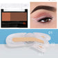 🌸 Two-Color Eyebrow Powder Palette & Adjustable Stamp