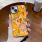 💕Limited time 50% off🔥Oil Painting Flower iPhone Case with Lens Protector Film-15