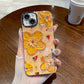 💕Limited time 50% off🔥Oil Painting Flower iPhone Case with Lens Protector Film-16