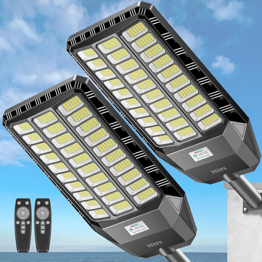 ☀️ Solar LED Street Light – Ultra Bright Outdoor Security Light