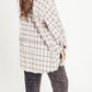 🔥Hot Sale 68% OFF🔥🏆Women's Mineral Washed Button Down Plaid Shirt-6