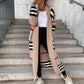 🔥Limited time 50% discount🔥Long Sleeve Striped Cardigan