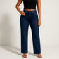 ✨ Magic ONESO Mid-low Rise BBL Jeans Stretchy Wide Leg Tummy Control Distressed Baggy Denim Pants Plus Size Regular Size