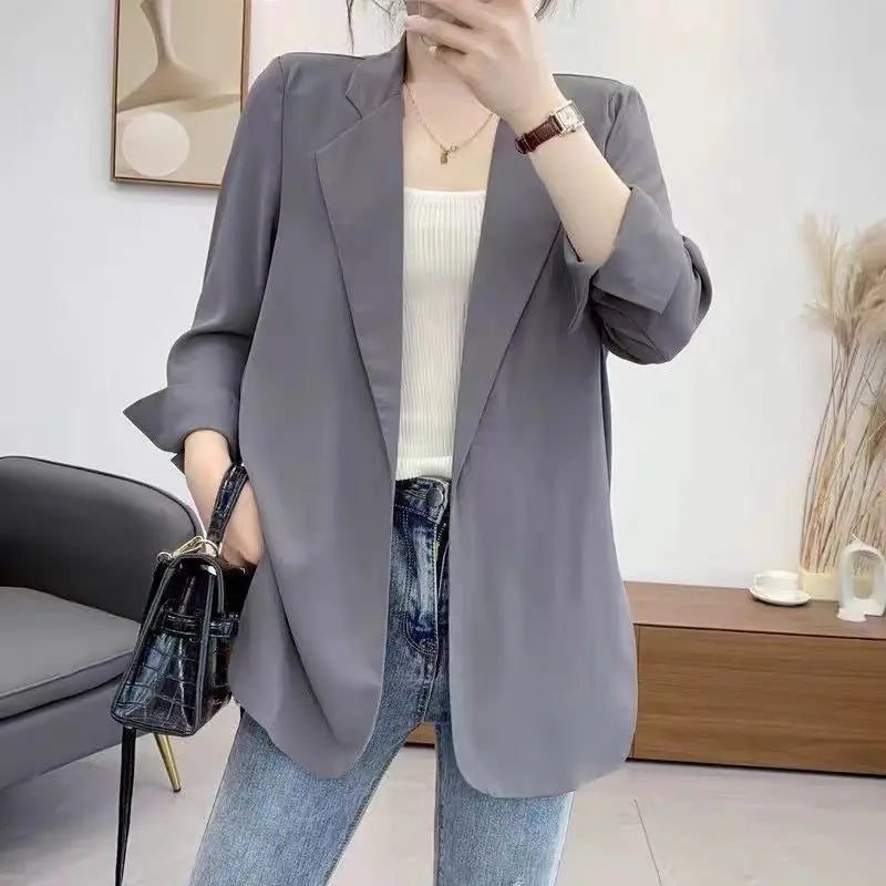 Super Breathable Sun Protection Chiffon Suit Jacket-7