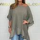 🌷Limited Time 52% OFF💞Loose Pleated Off Shoulder Blouses for Women-8