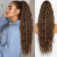 💜 LAST DAY PROMOTION - 50%OFF💜Curly Wavy Frizzy Hair Extension with Ponytail-17