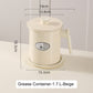 Multifunctional Deep Fryer Pot And Grease Container With Strainer