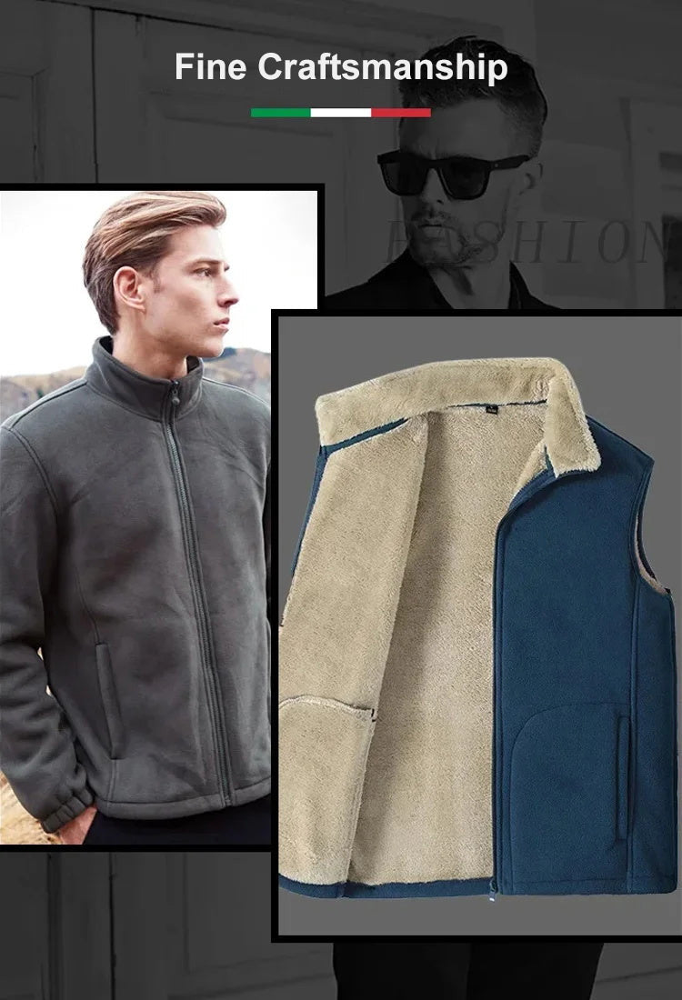 🍂Fall Specials🍂Men’s Lamb's Wool Vest-1
