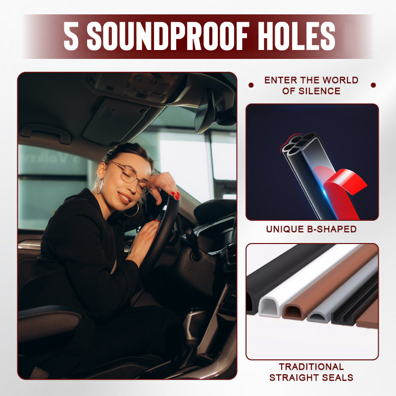5-hole Automotive Dust-proof and Shock-absorbing Sealing Strip-3