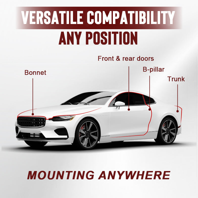 🔇5-hole Automotive Dust-proof and Shock-absorbing Sealing Strip-6