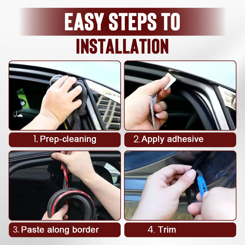 5-hole Automotive Dust-proof and Shock-absorbing Sealing Strip-7