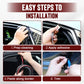 🔇5-hole Automotive Dust-proof and Shock-absorbing Sealing Strip-7
