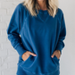 ✨HOT SALE 50% OFF🏆Women's Ribbed Accent Pocketed Pullover-2