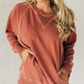 ✨HOT SALE 50% OFF🏆Women's Ribbed Accent Pocketed Pullover-1
