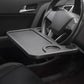 Multifunctional steering wheel dining table