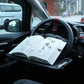 Multifunctional steering wheel dining table-1
