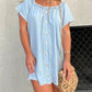 🔥HOT SALE💝Short Sleeve Casual Denim Dress（57% OFF）-2