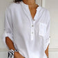 ⏳Limited Sale 51% OFF🌸Women's Sequin Patchwork V-neck Shirt-4